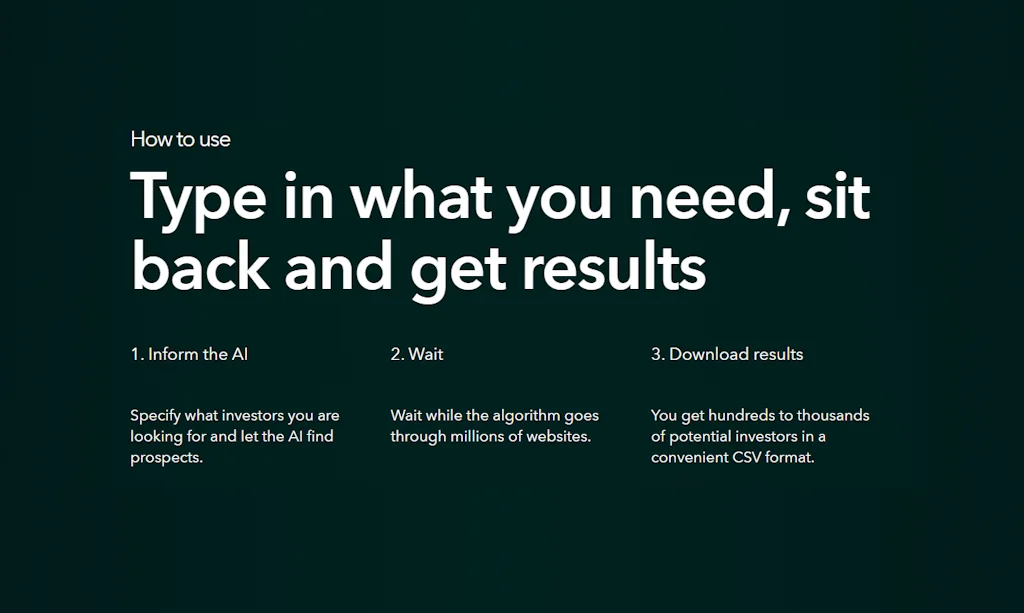 Investor Seeker screenshot 2 of 3