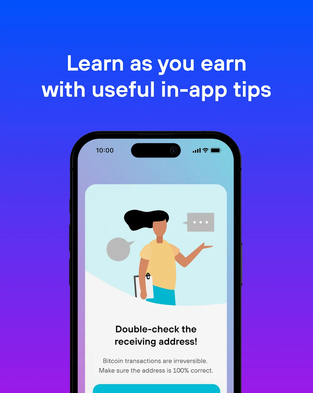 Invity app - your friend in crypto screenshot 10 of 10