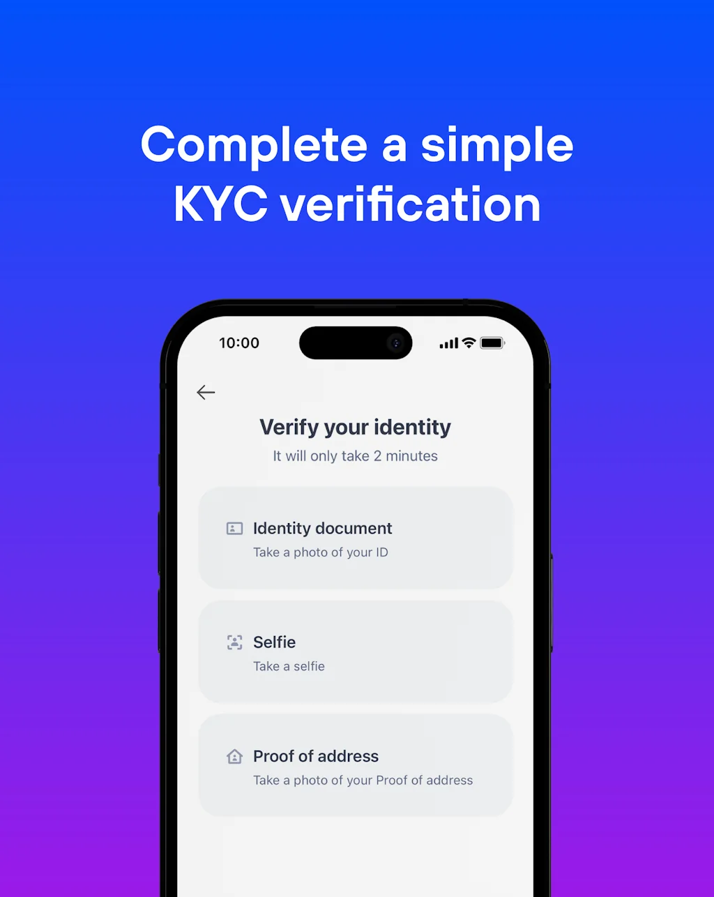 Invity app - your friend in crypto screenshot 5 of 10