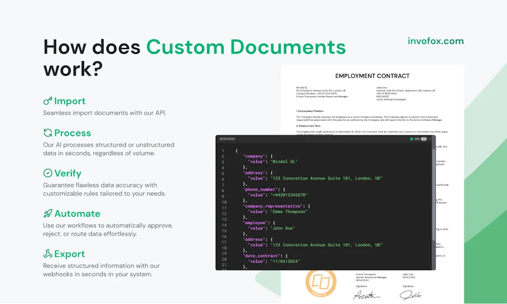 Invofox Custom Documents screenshot 2 of 6