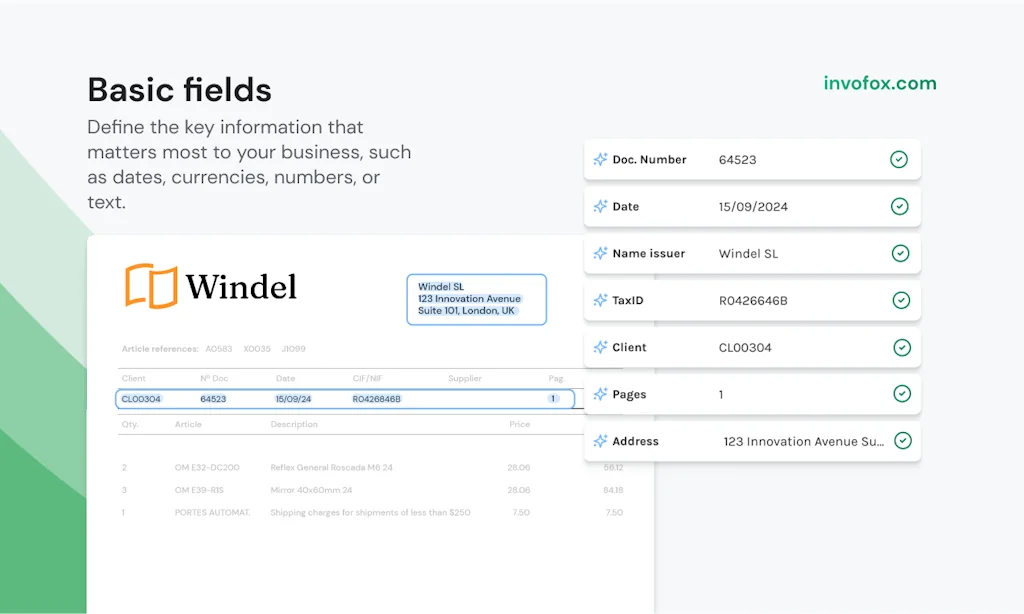 Invofox Custom Documents screenshot 3 of 6