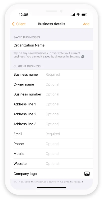 Invoice Builder App screenshot 6 of 6