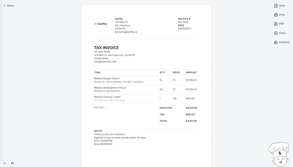Invoice Kitchen screenshot 2 of 2