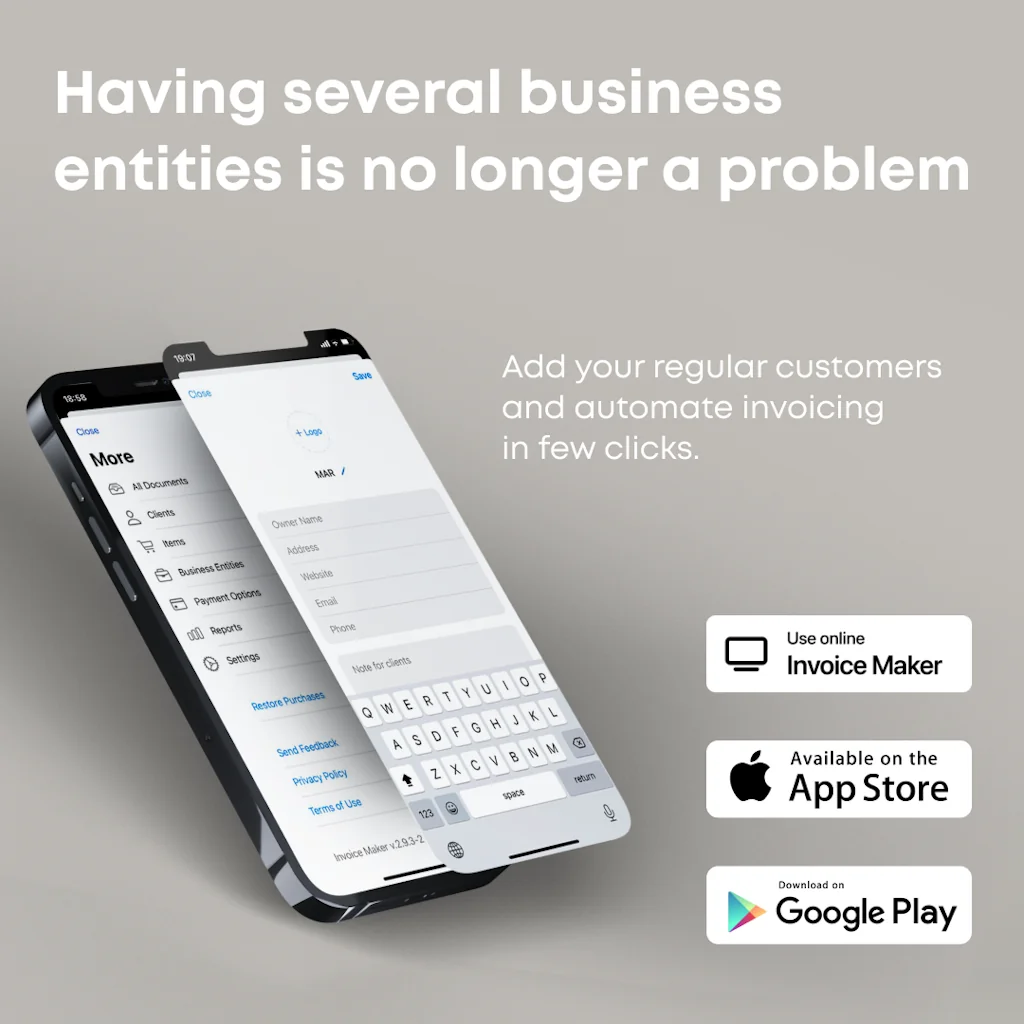 Invoice Maker by Saldo Apps screenshot 10 of 10