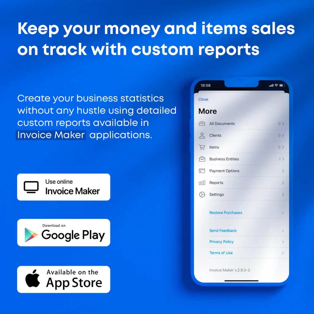 Invoice Maker by Saldo Apps screenshot 3 of 10