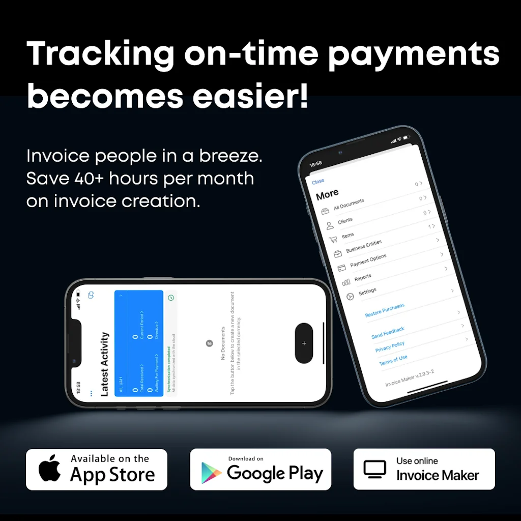 Invoice Maker by Saldo Apps screenshot 4 of 10