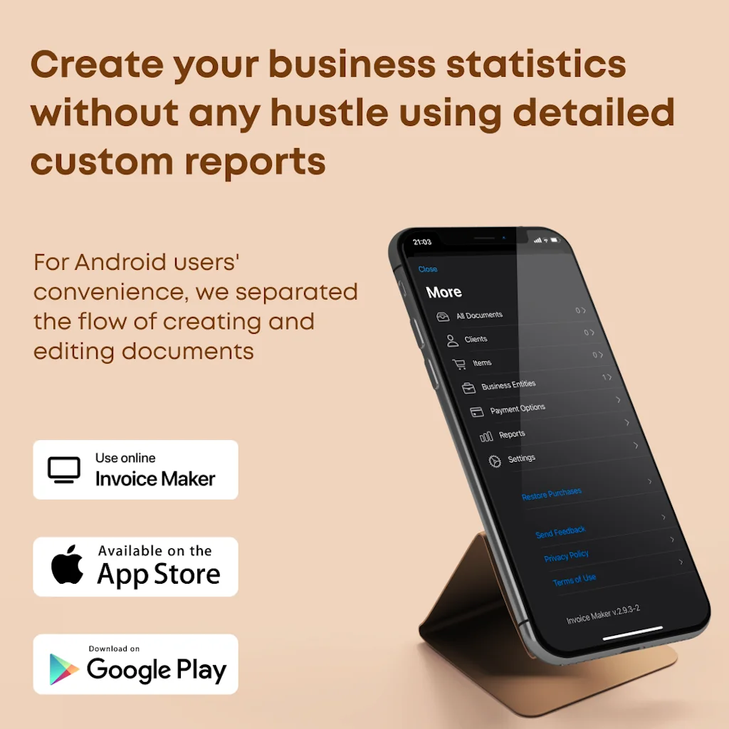 Invoice Maker by Saldo Apps screenshot 6 of 10