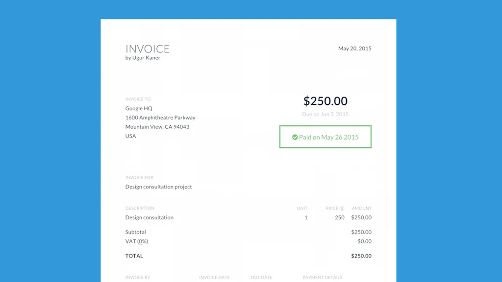 Invoice.to screenshot 2 of 5