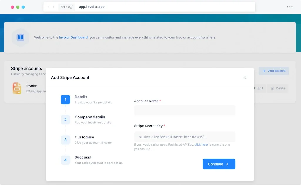 Invoicr screenshot 1 of 3