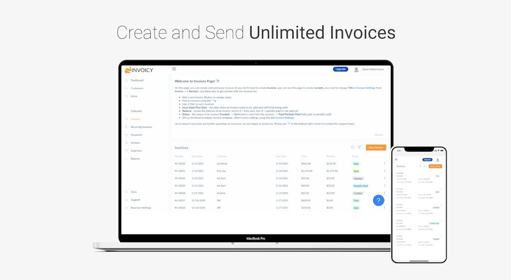 Invoicy.io screenshot 2 of 6