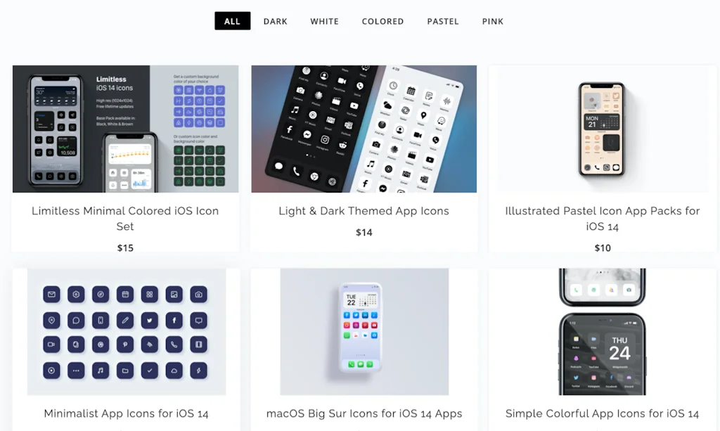 iOS Icons screenshot 2 of 2