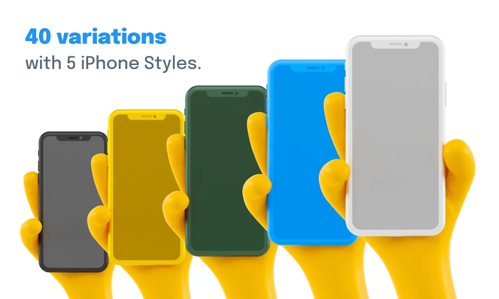 iPhone 3D Mockups screenshot 2 of 6