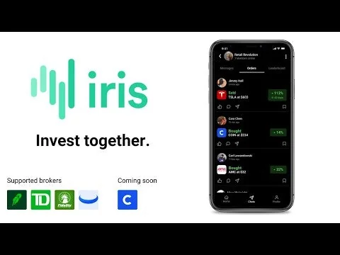 Iris - Social Stock App screenshot 1 of 5