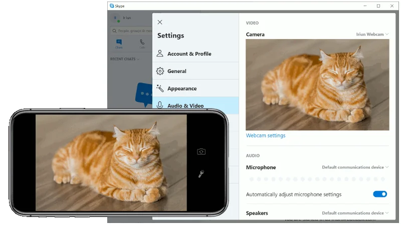 Iriun Webcam screenshot 1 of 3
