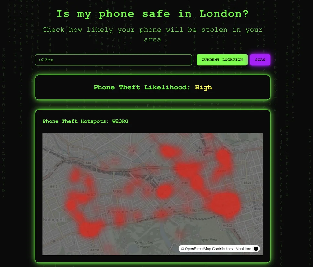 Is My Phone Safe In London? screenshot 3 of 3
