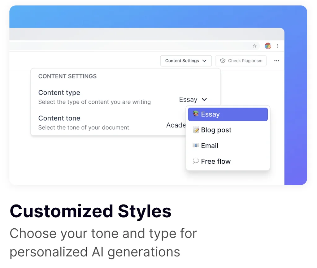 Jenni AI screenshot 2 of 5