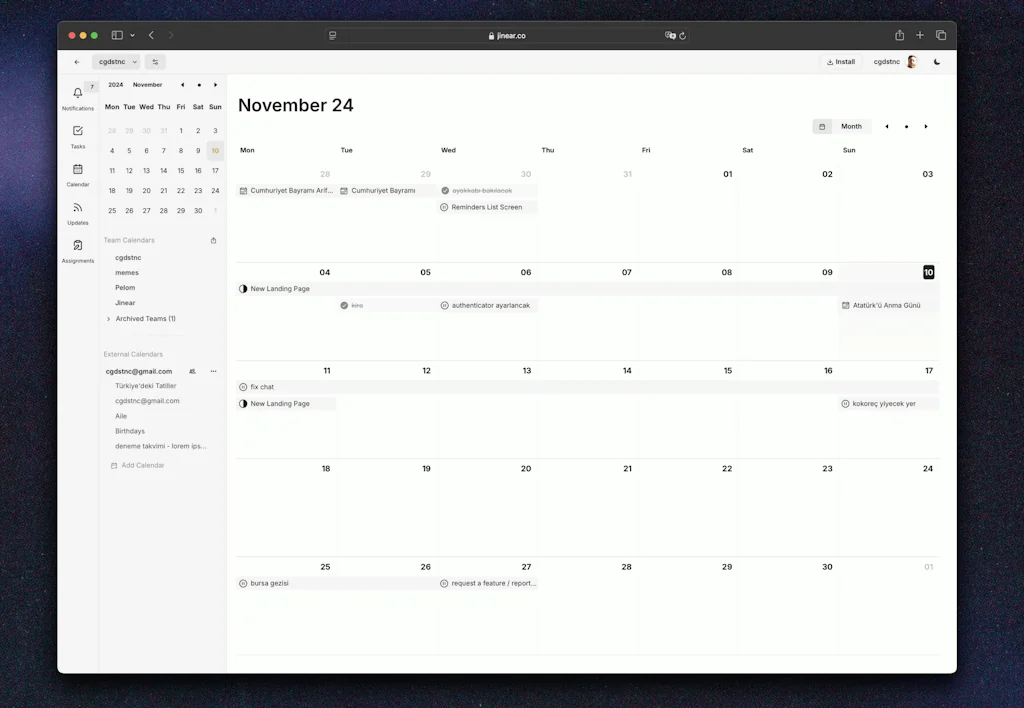 Jinear screenshot 3 of 4