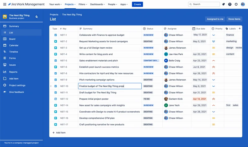 Jira screenshot 1 of 3