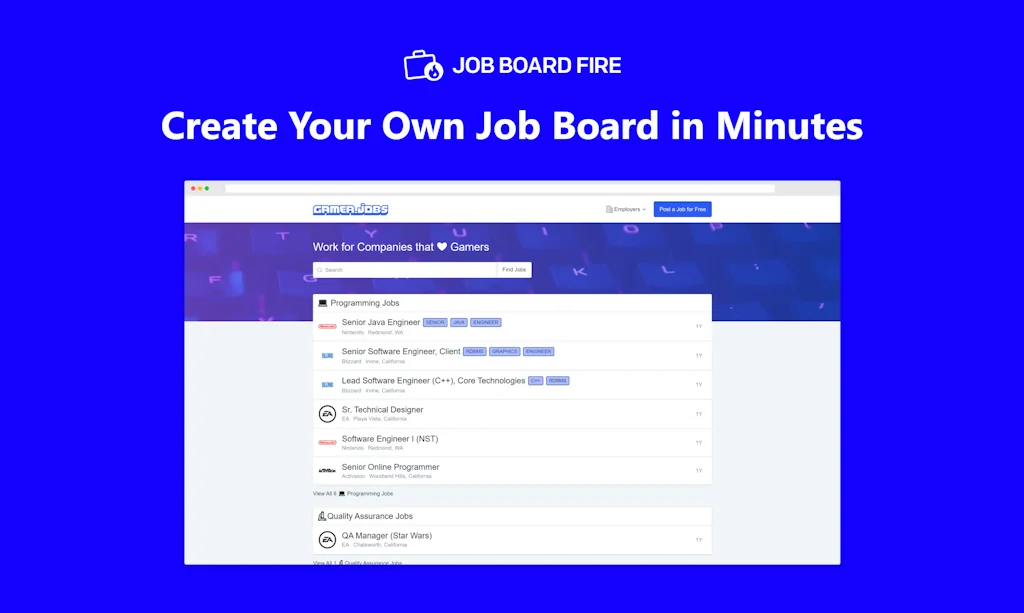 Job Board Fire screenshot 1 of 3