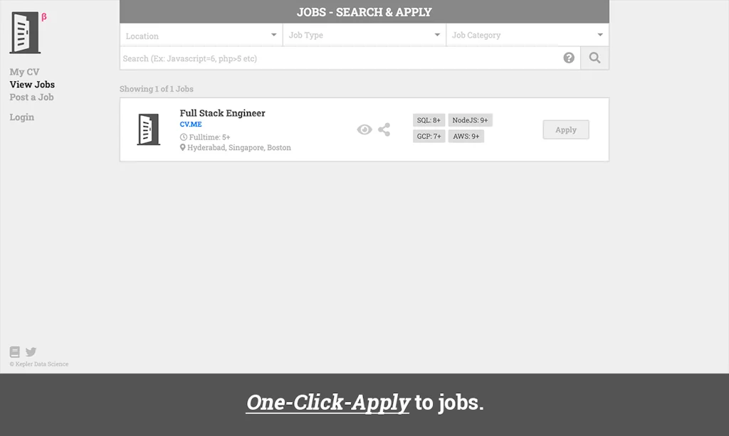 JobCv.me screenshot 2 of 4