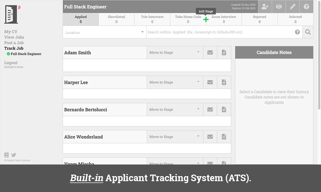 JobCv.me screenshot 4 of 4