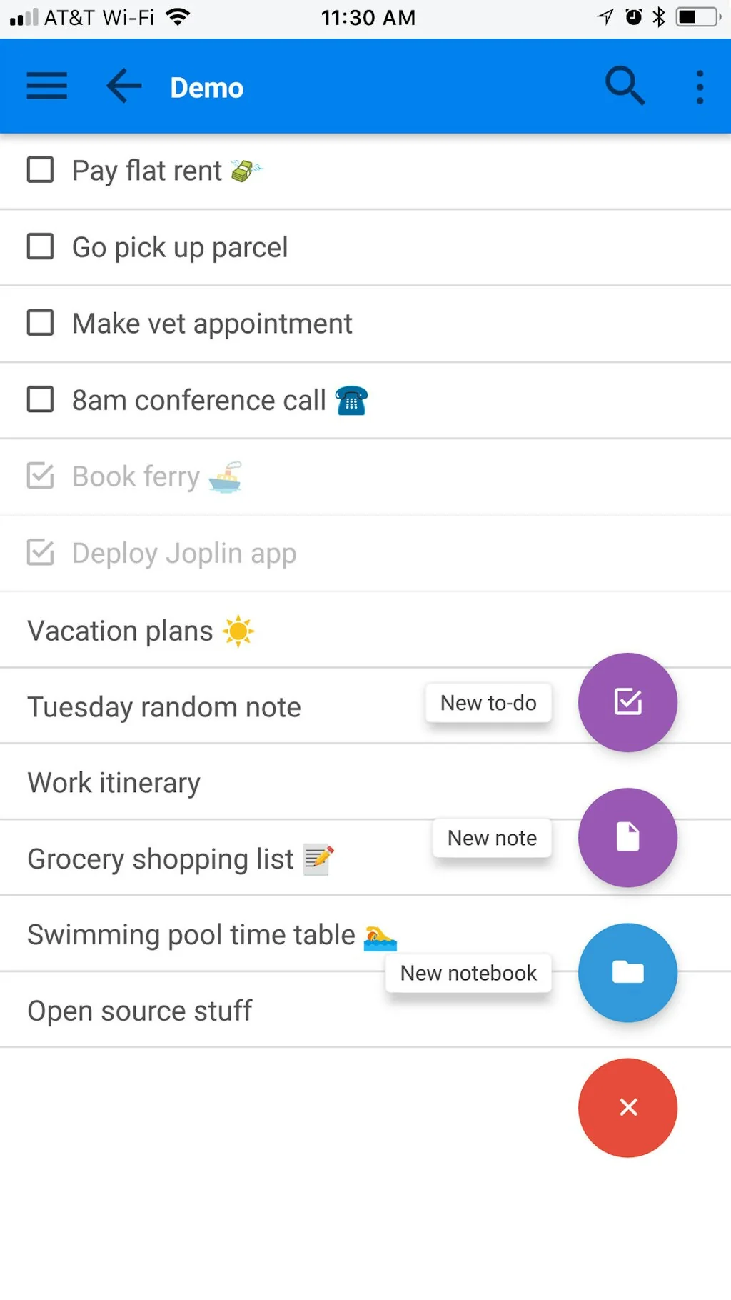 Joplin screenshot 3 of 3