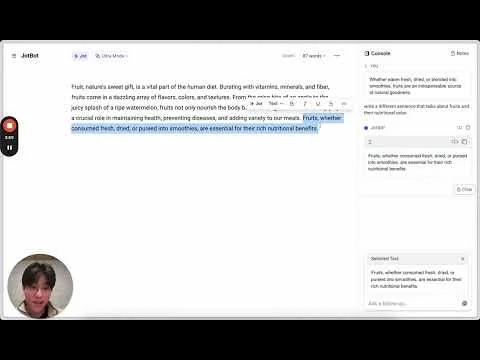 JotBot AI screenshot 1 of 4