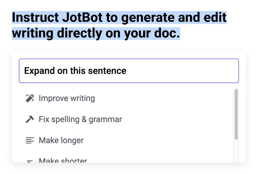 JotBot AI screenshot 3 of 4