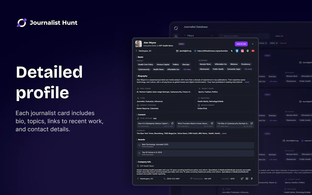 Journalist Hunt screenshot 3 of 4