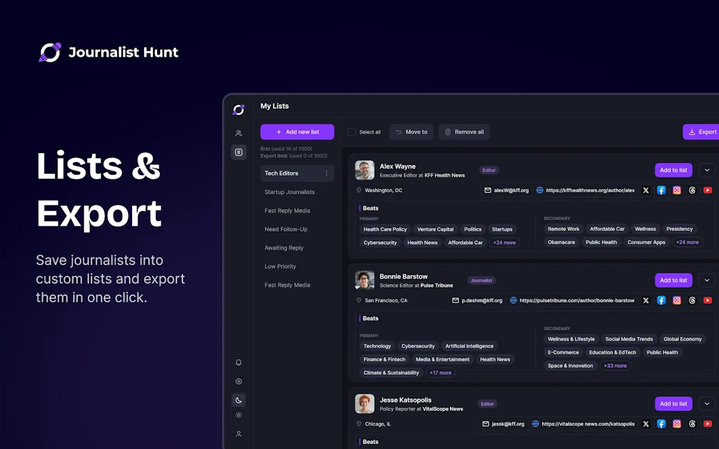 Journalist Hunt screenshot 4 of 4