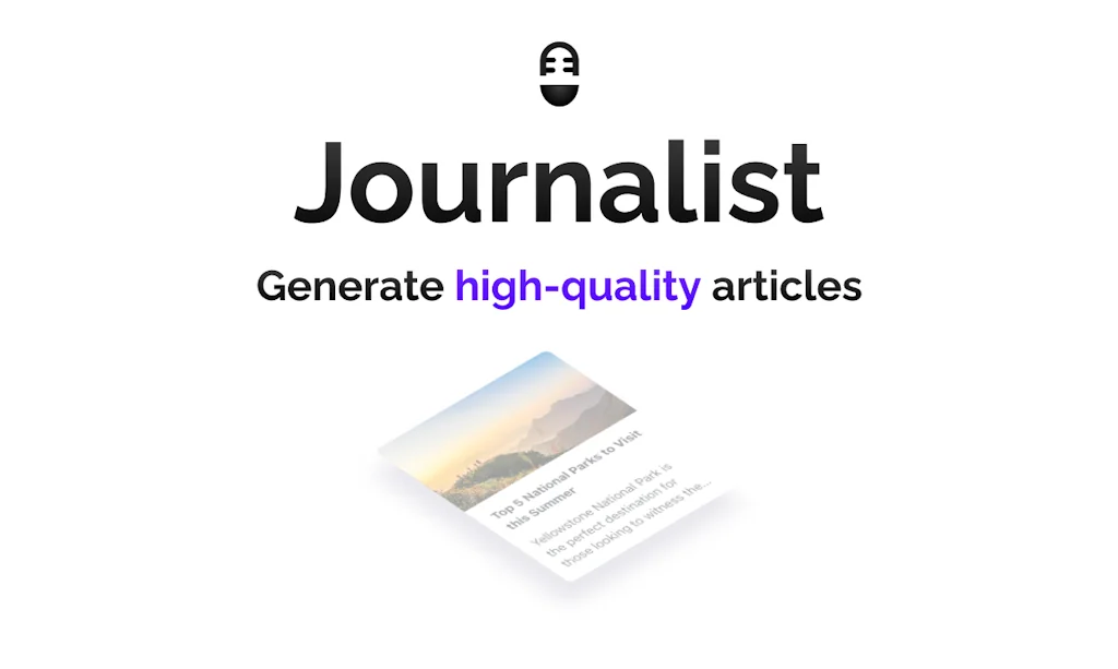 Journalist screenshot 1 of 5