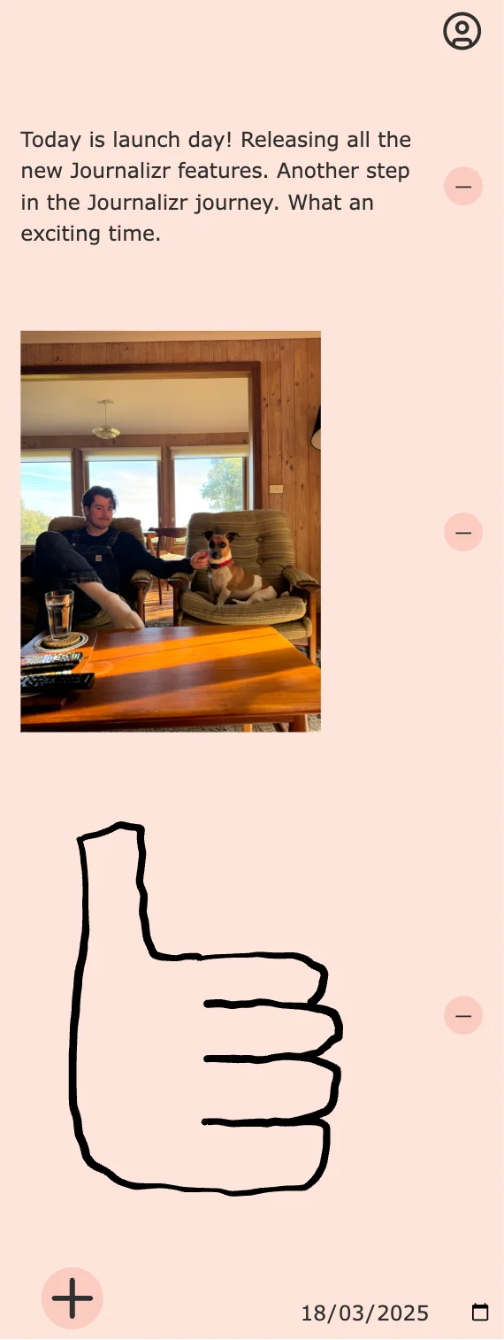 Journalizr screenshot 3 of 3