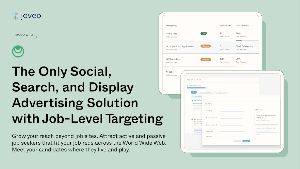 Joveo screenshot 1 of 3