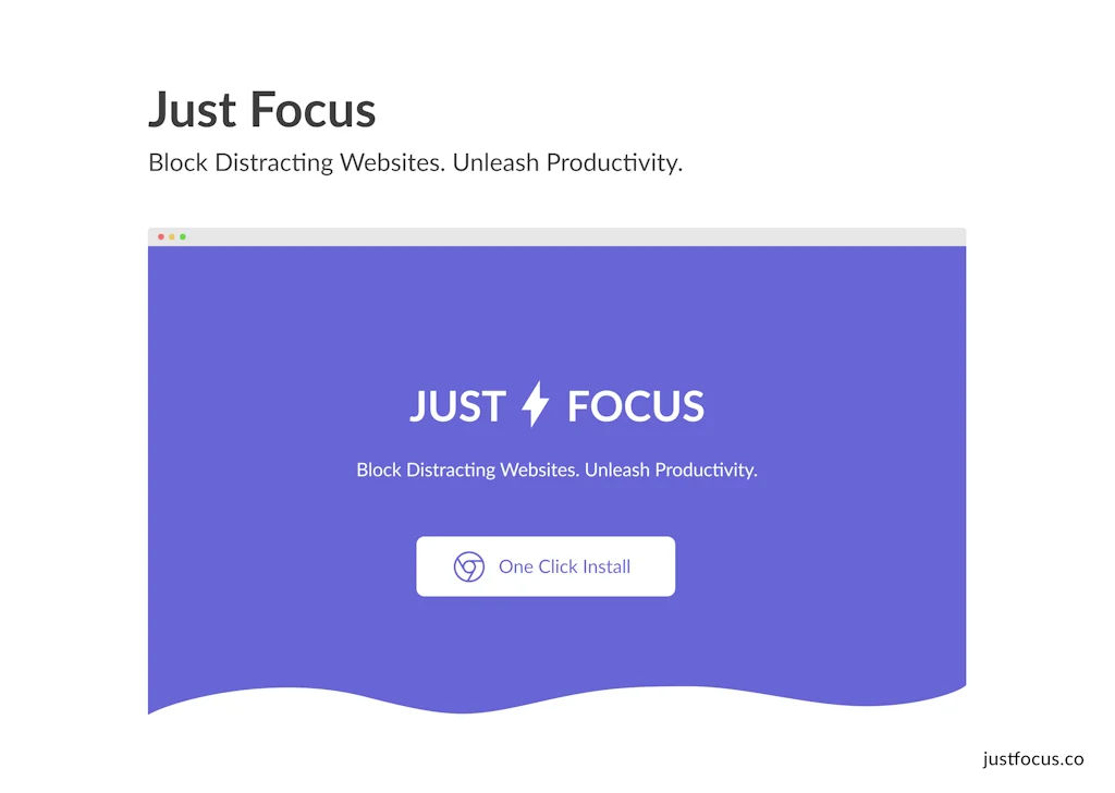 Just Focus screenshot 1 of 2