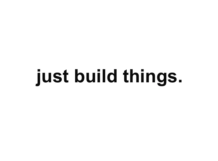 justbuildthings - tiny web products logo
