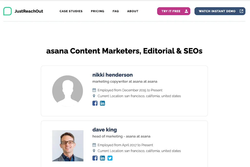 JustReachOut screenshot 3 of 3