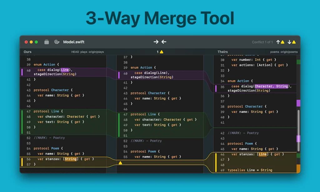 JuxtaCode screenshot 2 of 3