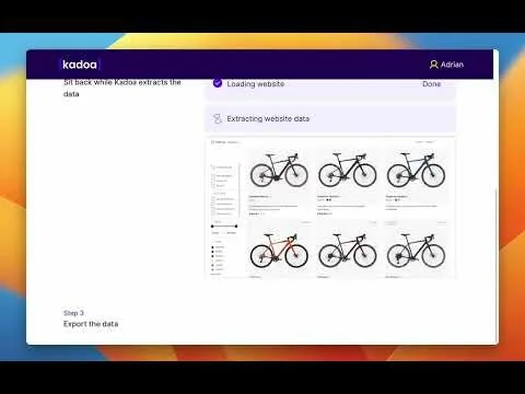Kadoa screenshot 1 of 5