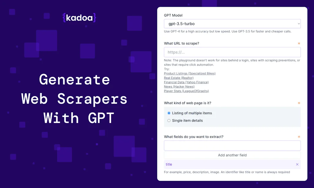 Kadoa screenshot 5 of 5