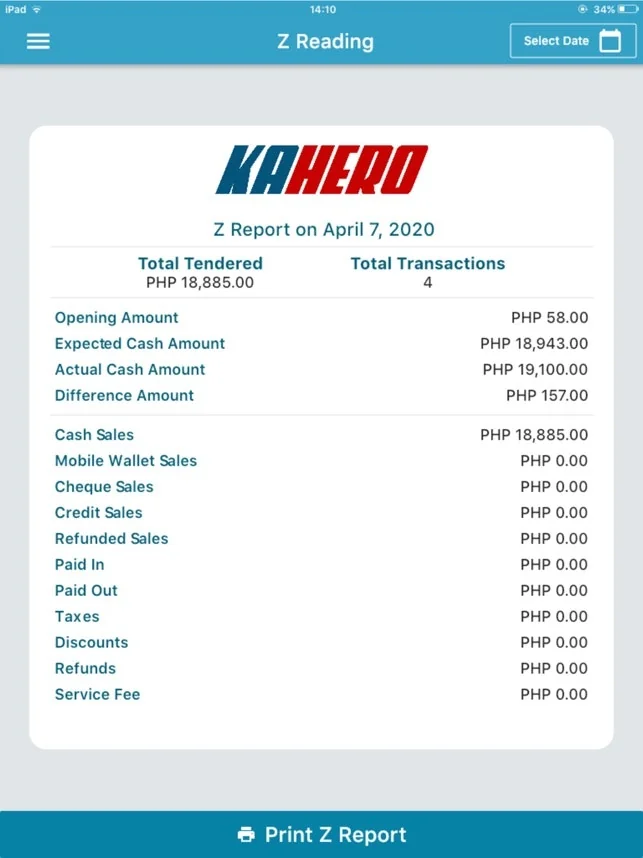 KaHero POS screenshot 7 of 7