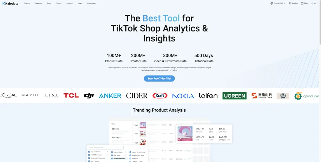 Kalodata screenshot 1 of 3