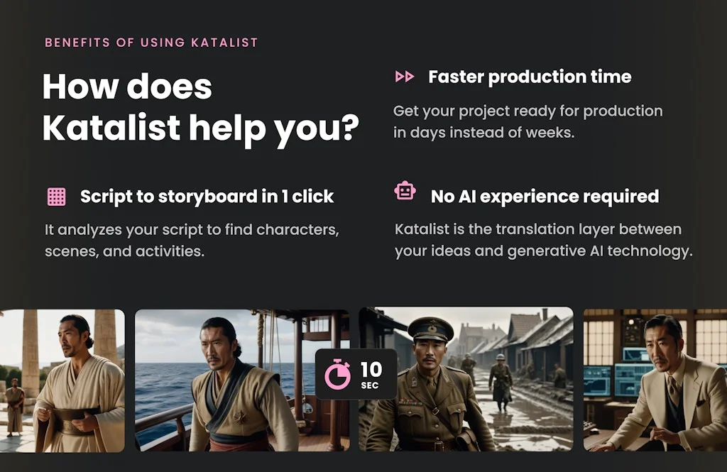 Katalist AI Storytelling Studio screenshot 3 of 8