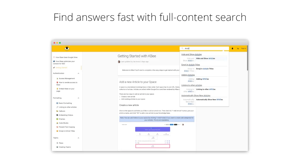 Kbee screenshot 3 of 5