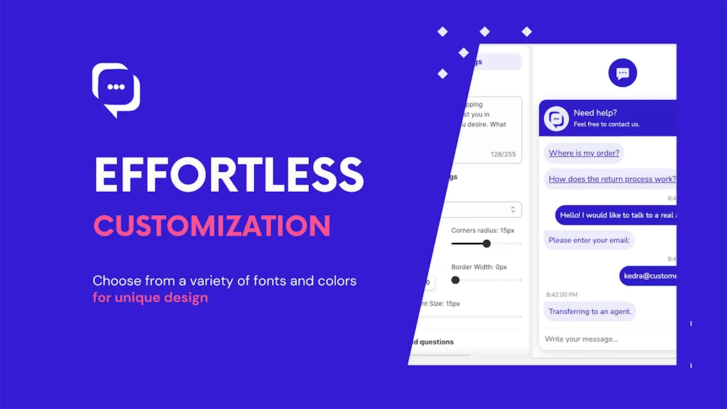 Kedra Live Chat & AI Chatbot screenshot 3 of 4