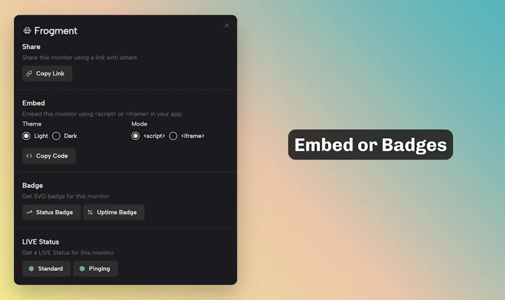 Kener screenshot 5 of 5