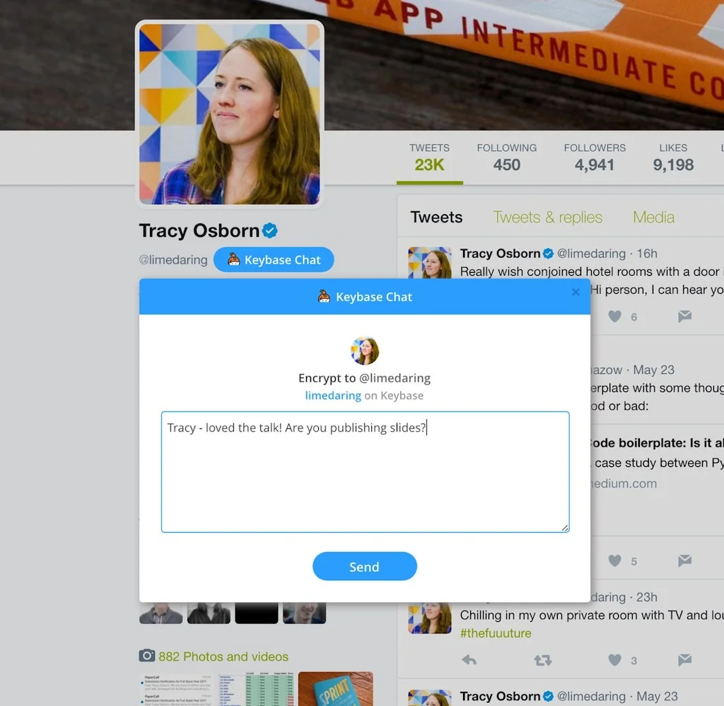 Keybase screenshot 1 of 6