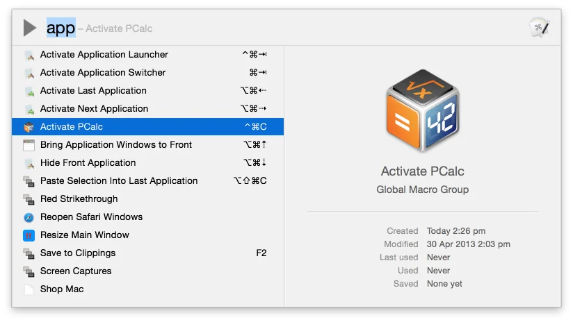 Keyboard Maestro screenshot 8 of 10