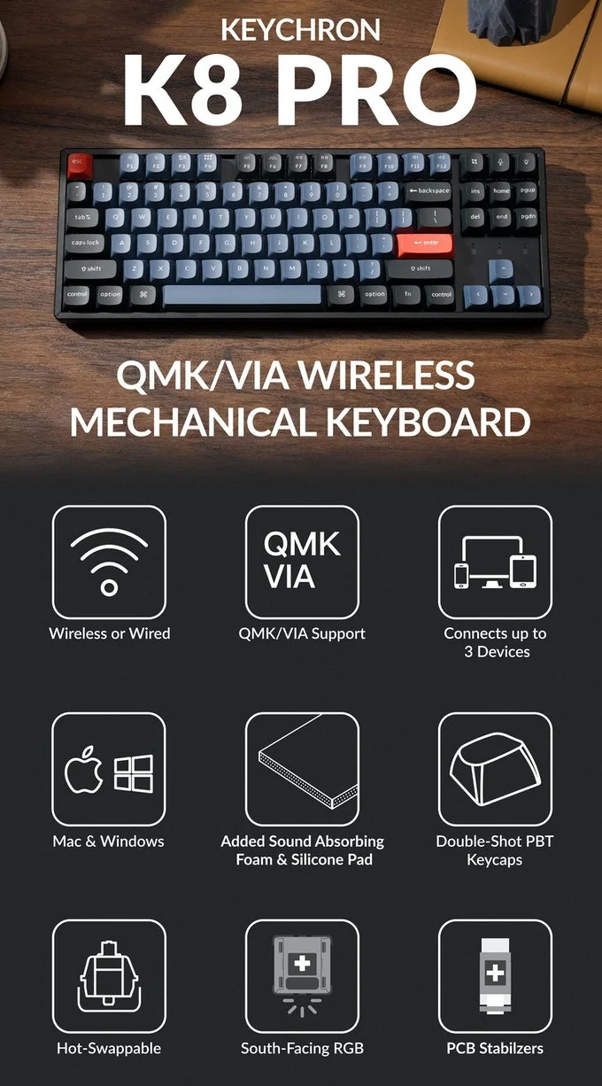 Keychron K8 Pro  screenshot 2 of 9