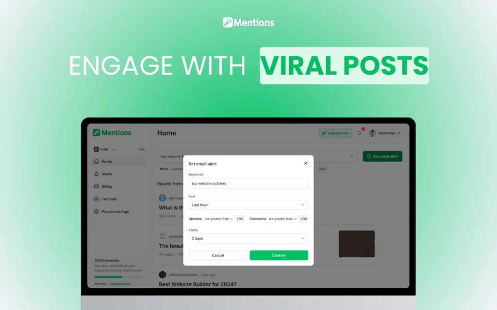 KeyMentions screenshot 3 of 5