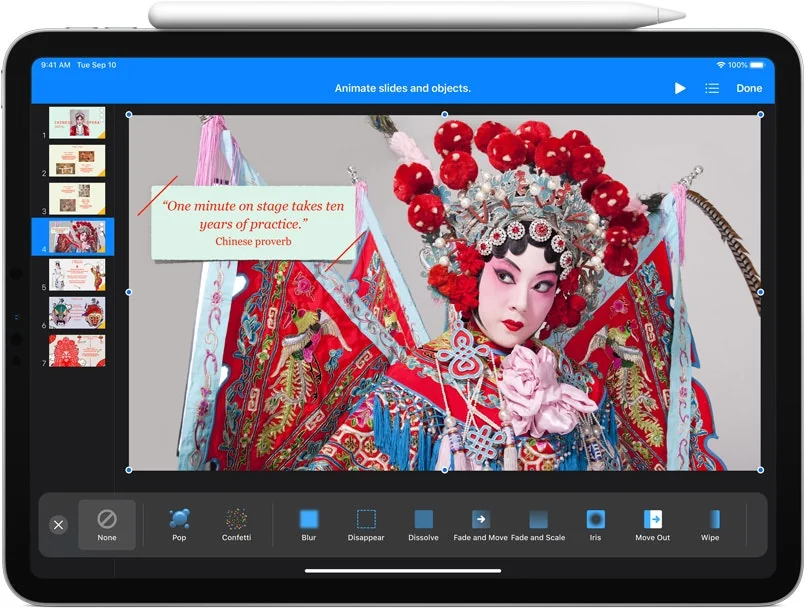 Keynote screenshot 3 of 5